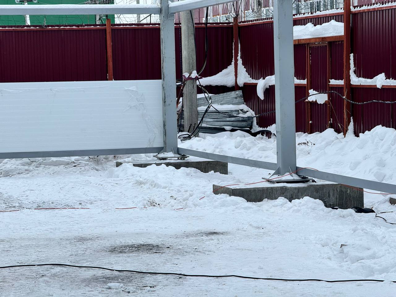 Этап фасадной сборки