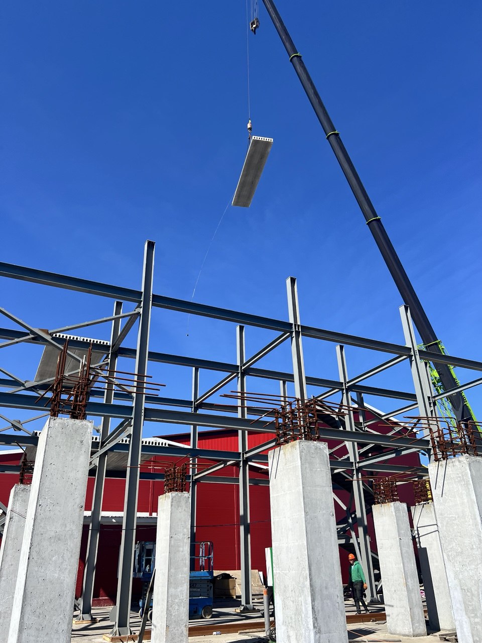 Этап фасадной сборки